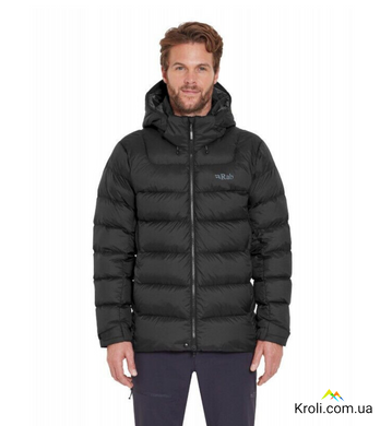 Куртка чоловіча Rab Ascent Jacket, Black, L (RB QDE-67-BLK-LRG)