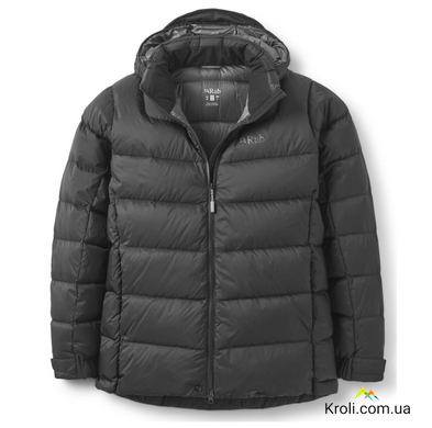 Куртка чоловіча Rab Ascent Jacket, Black, L (RB QDE-67-BLK-LRG)