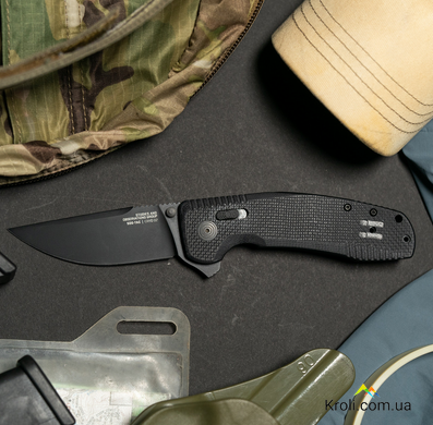 Розкладний ніж SOG TAC XR, Black ( SOG 12-38-01-41)