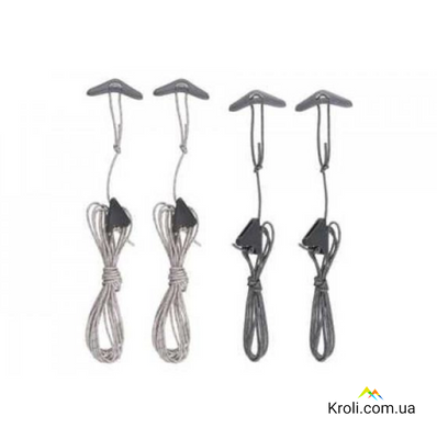Набор растяжек Sea to Summit Ground Control Guy Cords (4 Pack), Grey (ATS0085-00121702)