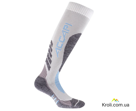 Термошкарпетки Accapi Ski Performance, White/Grey, 34-36 (ACC H0935.0160-0)