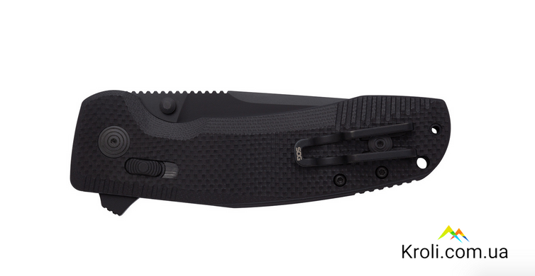 Розкладний ніж SOG TAC XR, Black ( SOG 12-38-01-41)