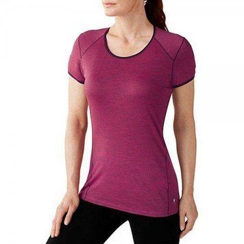 Футболка женская Smartwool NTS Micro 150 Pattern Tee Bright Pink, S