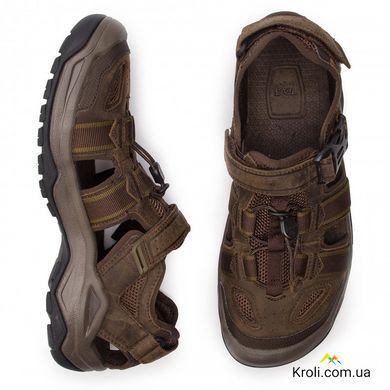 Сандалии мужские Teva Omnium 2 Leather M's Turkish Coffe, р.40.5 (TVA 1019179-TKCF-8)