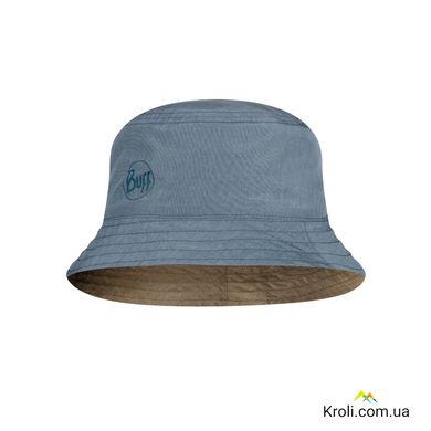 Панама Buff Travel Bucket Hat, Zadok Blue-Olive - S/M (BU 122592.707.20.00)