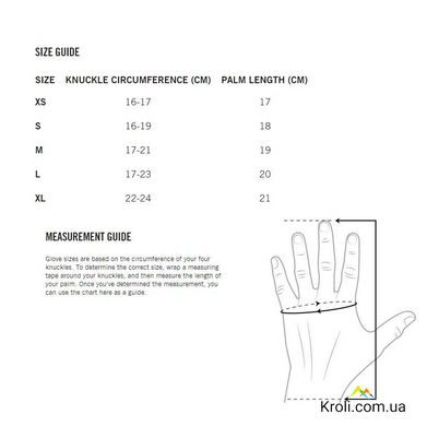 Велоперчатки POC Essential Softshell Glove, Uranium Black, XL (PC 303701002XLG1)