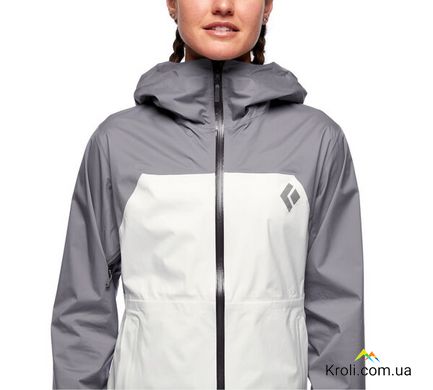 Куртка жіноча Black Diamond Stormline Stretch Rain Shell, S - Aluminum/Ash (BD M697.9197-S)