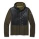 Термокофта мужская флисовая Men’s Merino Sport Fleece Full Zip Hybrid Hoodie, Military Olive Heather, M (SW 19045.D12-M)