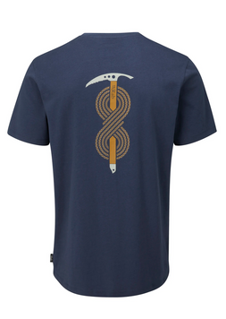 Футболка чоловіча Rab Stance Axe Tee, Deep Ink, M (RB QCB-83-DIK-MED)