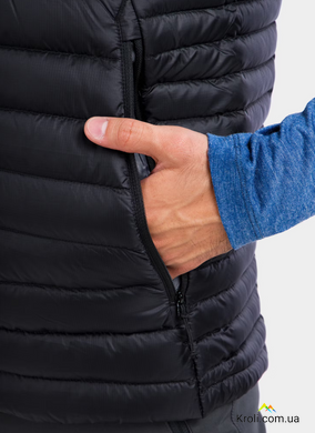 Жилет мужской Rab Microlight Vest Black, S (RB QDB-18-BL-S)