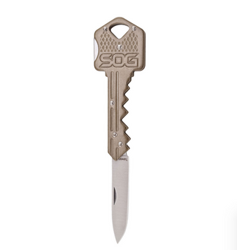 Складной нож-брелок SOG Key Knife, Brass (KEY102-CP)