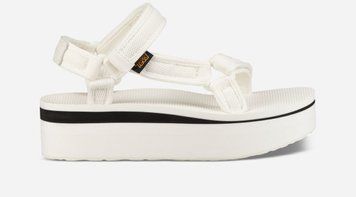 Сандалии женские TEVA Flatform Univ. Mesh Print W's, Bright White, 37 (TVA 8752.688-6)