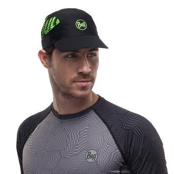 Кепка Buff Pack Run Cap XL R-Flash Logo Black