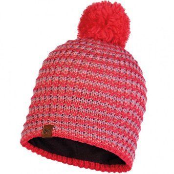 Шапка BUFF&reg; Knitted & Polar Hat DANA blossom red (BU 117885.419.10.00)