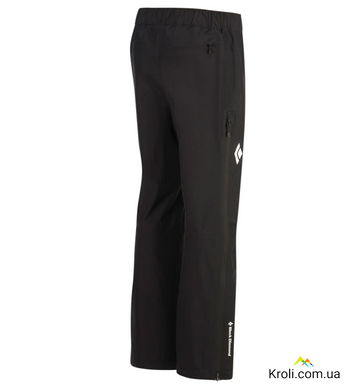 Штаны мужские Black Diamond Liquid Point Pants, XL - Black (BD I9WD.015-XL)