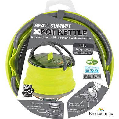 Чайник Sea To Summit X-Kettle 1.3L Lime (STS AXKET1.3LI)