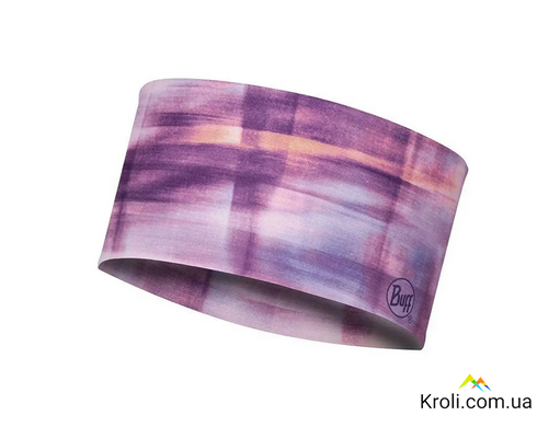 Повязка на голову Buff Coolnet UV+ Wide Headband Seary Purple (BU 128746.605.10.00)