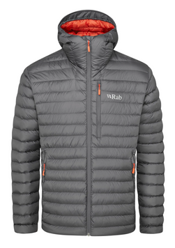 Пуховик мужской Rab Microlight Alpine Jacket, Graphene, L (RB QDB-12-GRH-LRG)