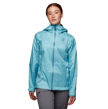 Куртка жіноча Black Diamond W Treeline Rain Shell, Coastal Blue, M (BD 7450094054MED1)