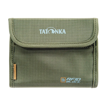 Кошелек Tatonka Euro Wallet RFID B, Olive (TAT 2991.331)