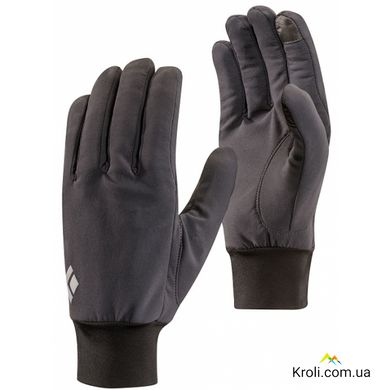 Рукавички чоловічі Black Diamond LightWeight Sofshell Gloves Smoke, р.XL (BD 801046.SMOK-XL)