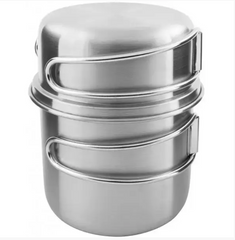 Кухоль з кришкою Tatonka Handle Mug 500 Set, Silver (TAT 4172.000)