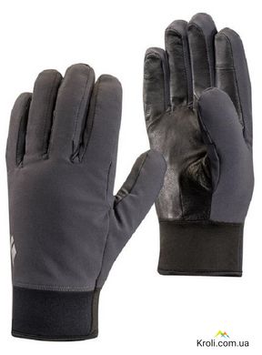 Перчатки мужские Black Diamond MidWeight Softshell Gloves, Smoke, р. L (BD 801041.SMOK-L)