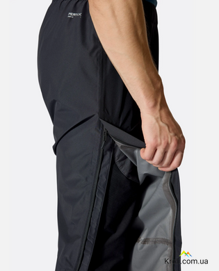 Штани чоловічі Rab Downpour Pants, Black, S, Regular (RB QWI-27-BLK-SML)