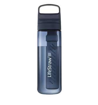 Пляшка-фільтр для води LifeStraw Go Filter Bottle, 650 мл, Aegean Sea (LSW LGV422ASWW)