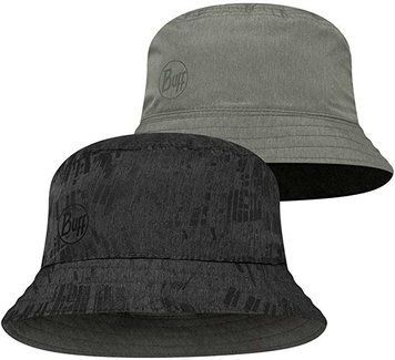 Панама Buff Travel Bucket Hat Gline, Black- Grey - S / M (BU 128626.999.20.00)
