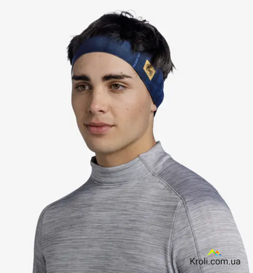 Пов'язка на голову Buff Coolnet UV+ Wide Headband, Arius Blue, One Size (BU 132829.707.10.00)