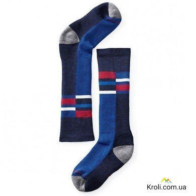 Шкарпетки дитячі Smartwool Wintersport Stripe Navy, S (SW 01345.410-S)