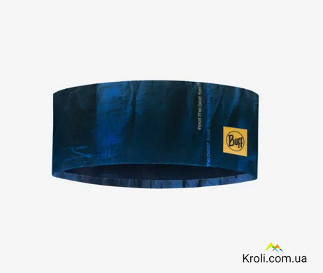 Пов'язка на голову Buff Coolnet UV+ Wide Headband, Arius Blue, One Size (BU 132829.707.10.00)