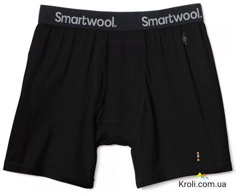 Термотруси чоловічі Smartwool Men's Merino 150 Boxer Brief Boxed Black, XL (SW SW014011.001-XL)