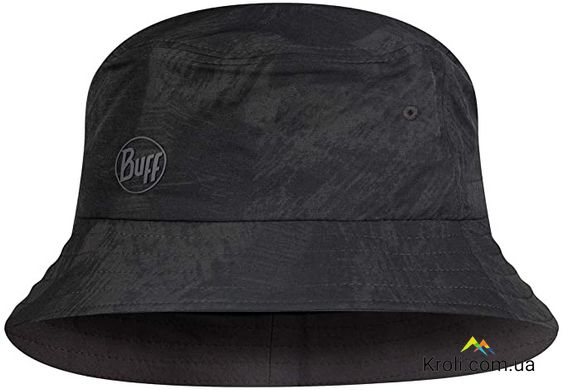 Панама Buff Travel Bucket Hat Gline, Black- Grey - S / M (BU 128626.999.20.00)