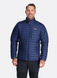 Куртка мужская зимняя. Rab Microlight Jacket, Deep Ink (Marmalade), S (RB QDB-16-DIM-SML)