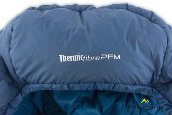 Спальный мешок-одеяло Pinguin Travel PFM 190 2020, Petrol, Right Zip (PNG 241464)