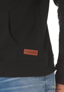 Кофта с капюшоном Jones Snowboards Hoody Truckee Plain Black, XL (JNS VJ180203)