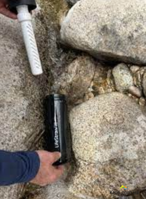 Пляшка-фільтр для води LifeStraw Go Filter Bottle, 650 мл, Nordic Noir (LSW LGV422GYWW)