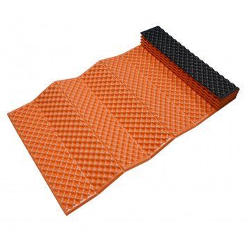 Килимок туристичний BaseCamp Tourist, 185х55х1,5 см, Black/Orange (BCP 20206)