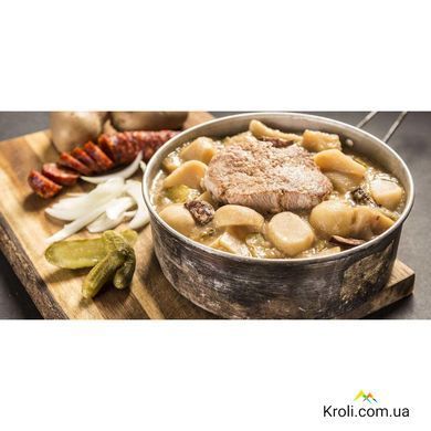 Туристичне блюдо Adventure Menu свиняче ребро з відвареною картоплею