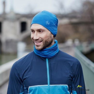 Шапка BUFF&reg; Microfiber Reversible Hat r-solid olympian blue