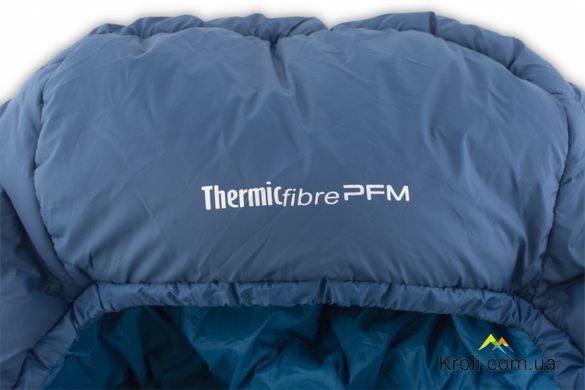 Спальний мішок Pinguin Mistral PFM (3/-3°C), 195 см - Right Zip,Blue (PNG 235456)