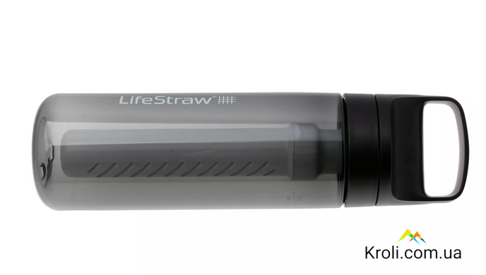 Пляшка-фільтр для води LifeStraw Go Filter Bottle, 650 мл, Nordic Noir (LSW LGV422GYWW)