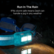 Ліхтар налобний BioLite Dash 450 Rechargeable HeadLamp, Ocean Teal (BLT HPA0410)