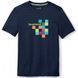 Футболка Smartwool Men's Merino 150 Logo Tee Deep Navy (092), S