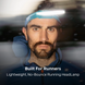Ліхтар налобний BioLite Dash 450 Rechargeable HeadLamp, Ocean Teal (BLT HPA0410)