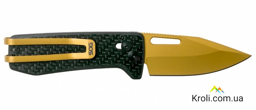 Складной нож SOG Ultra XR Carbon/Gold (SOG 12-63-02-57)
