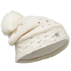 Шапка Buff Junior Knitted & Polar Hat Darsy Starwhite/Cru (BU 113528.009.10.00)