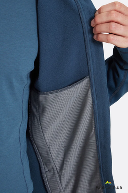 Кофта чоловіча Rab Modulus Hoody, Tempest Blue, L (RB QFG-15-TMB-LRG)